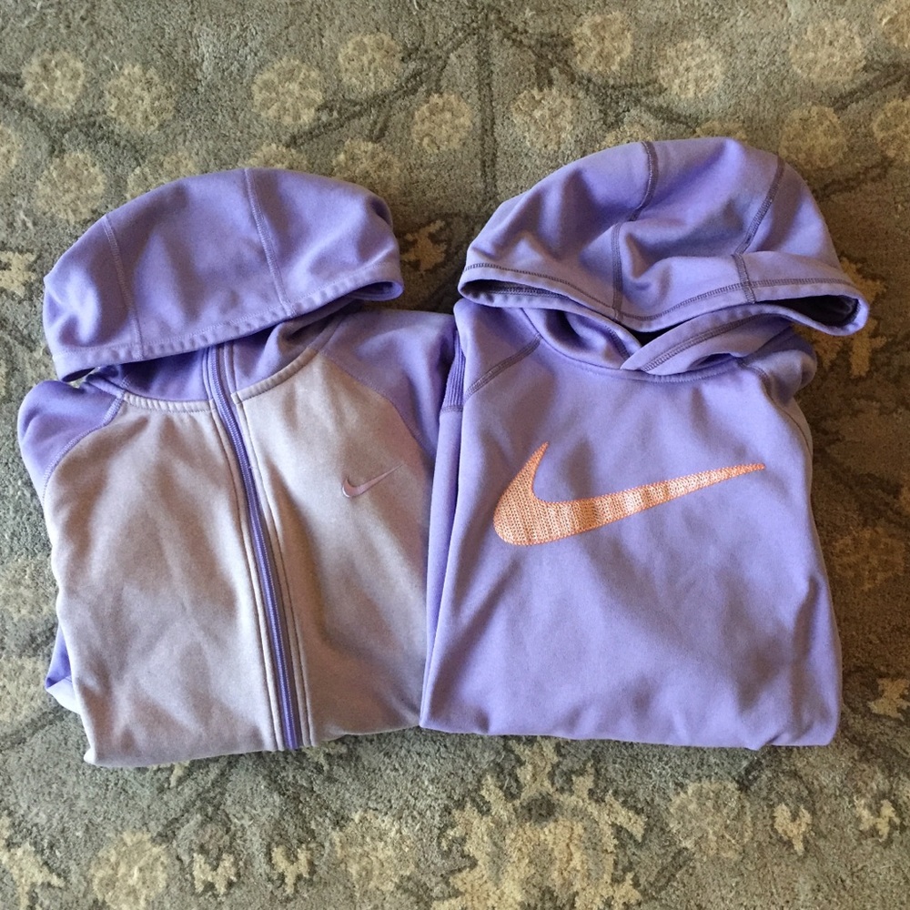 Women’s Large Nike Hoodies Purple. EUC!